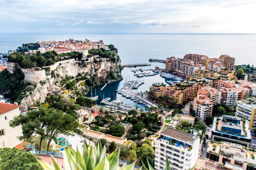 A view over Monaco. 