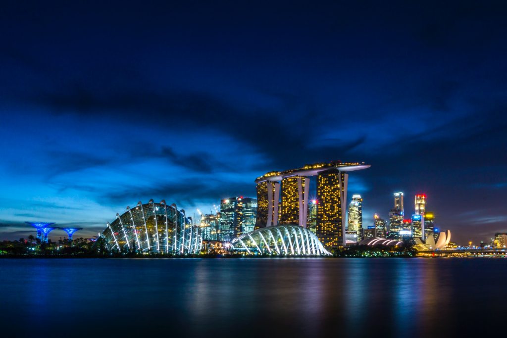 Marina Bay Sands in Singapore. 