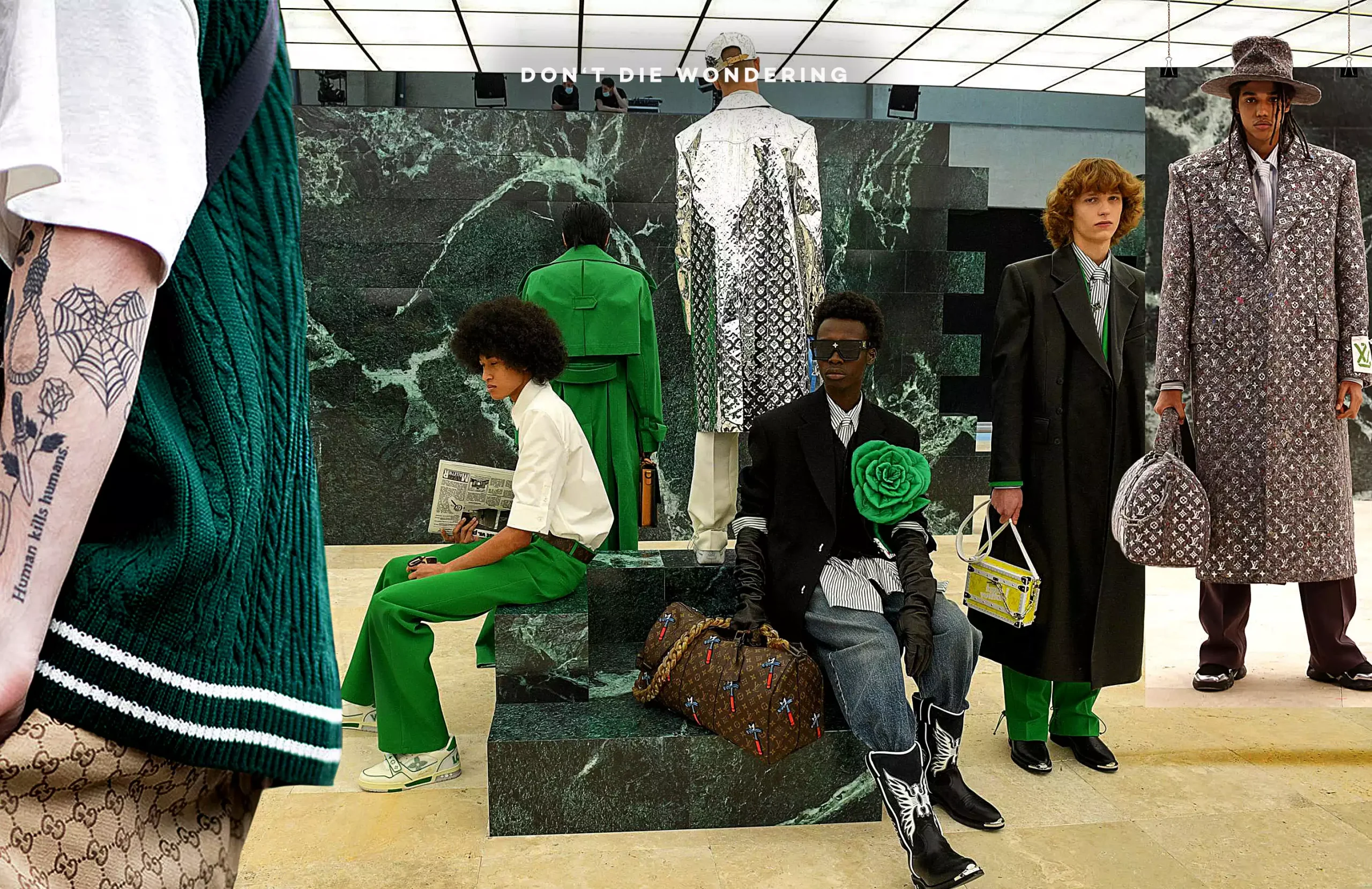 Instagram: The Louis Vuitton Catwalk records the hugely