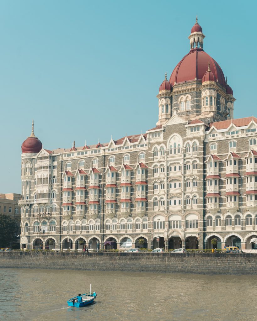 The Taj Mahal Palace in Mumbai.