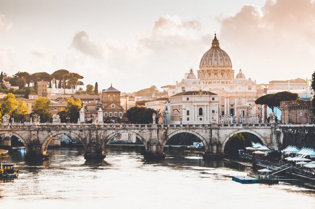 Rome, a departure point for the Orient Express La Dolce Vita. 