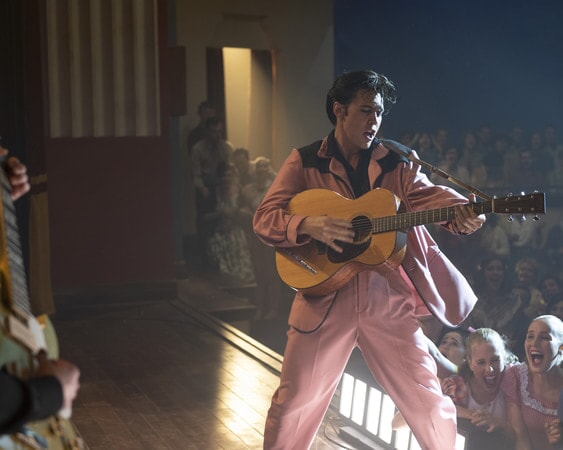 A still from the movie Elvis, featured at Cannes. 
