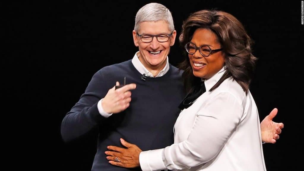 Oprah and Tim Cook-most influential people in 2022